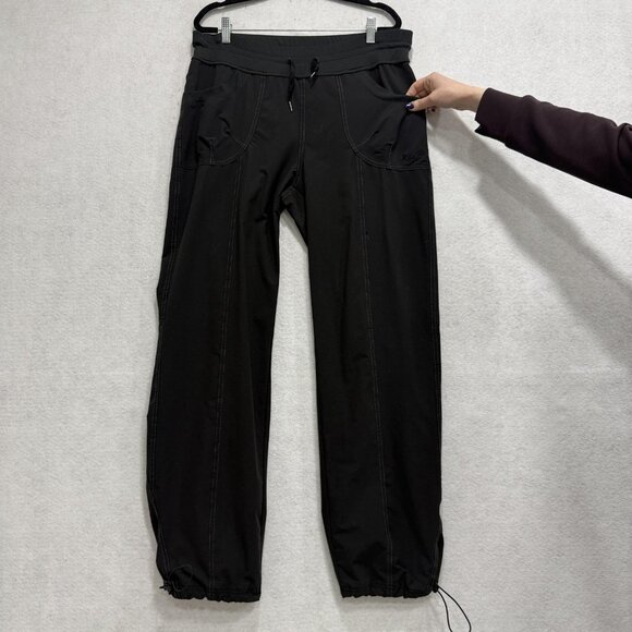 Kuhl Pants Womens 14 Black Hiking Drawstring Waist Nylon Stretch Outdoor - Picture 7 of 12